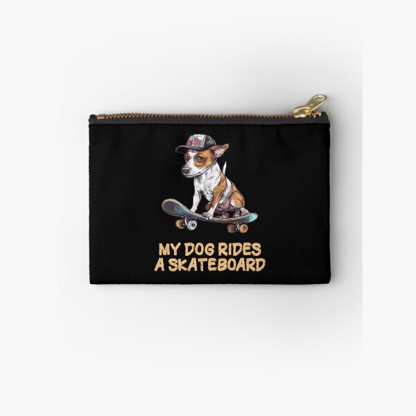 Item preview, My Dog rides a Skateboard designed and sold by pxdg.