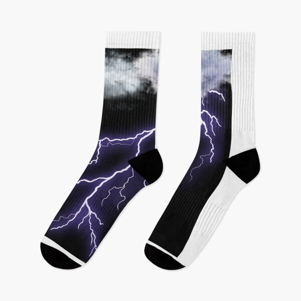 Item preview, Electric Sky: Lightning Bolt Through Clouds Design designed and sold by RedArtG09.