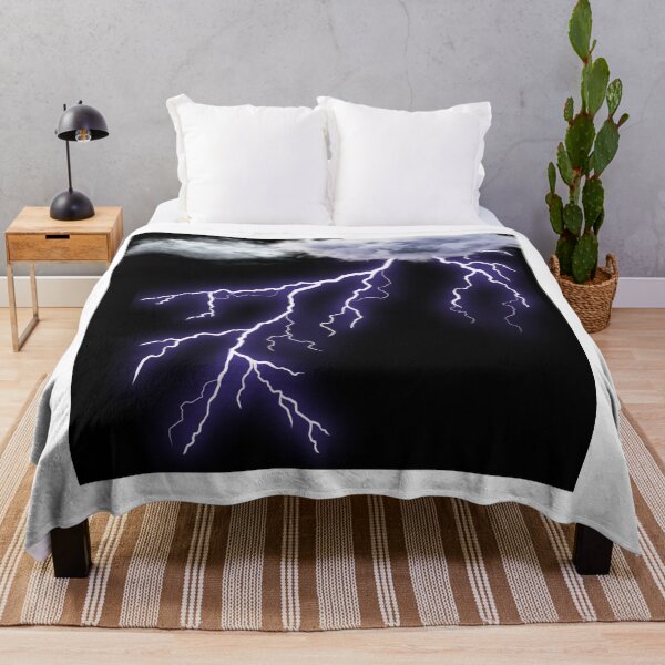 Item preview, Electric Sky: Lightning Bolt Through Clouds Design designed and sold by RedArtG09.