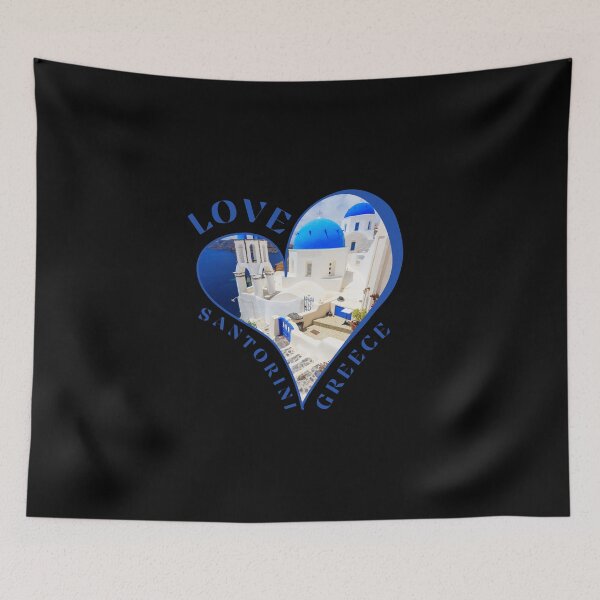 Item preview, Love Santorini Greece designed and sold by Miki  Design.