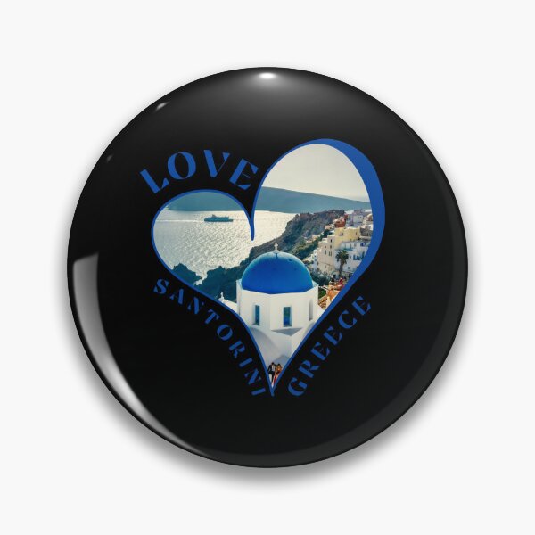 Item preview, Love Santorini Greece designed and sold by Miki  Design.