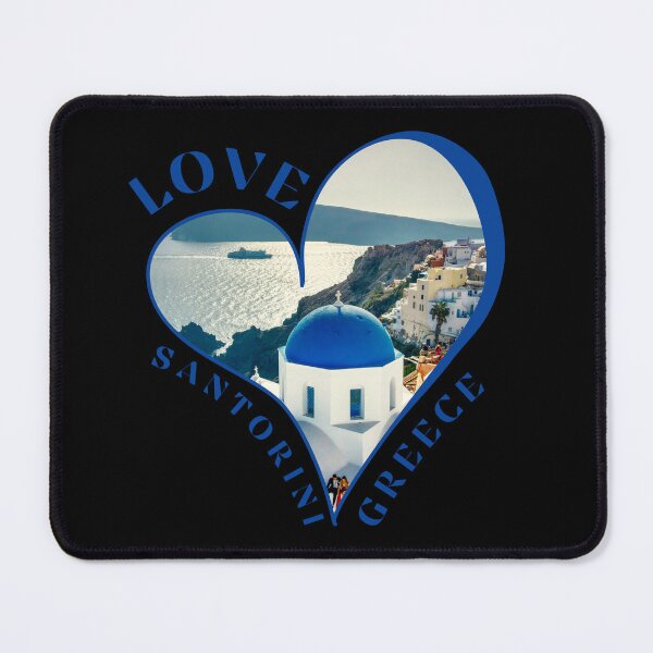 Item preview, Love Santorini Greece designed and sold by Miki Design.
