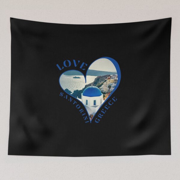 Item preview, Love Santorini Greece designed and sold by Miki  Design.