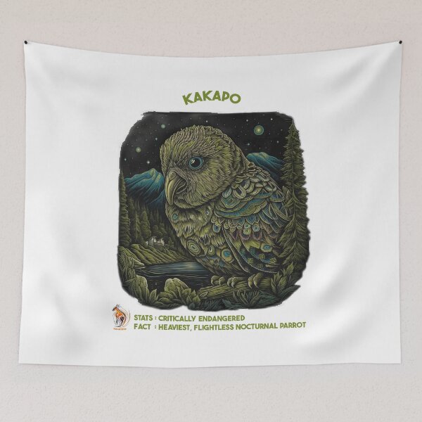 Item preview, Kakapo designed and sold by RooArtistry.