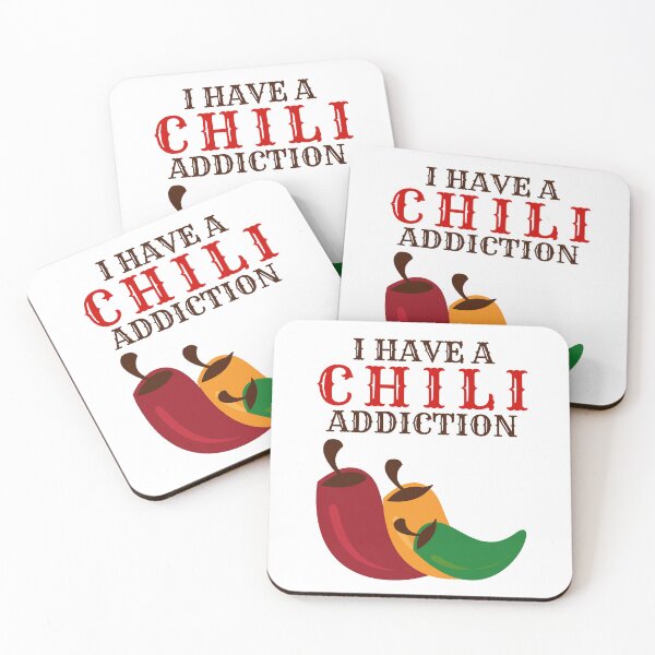 Item preview, I have a chili addiction designed and sold by SwejdDesign.