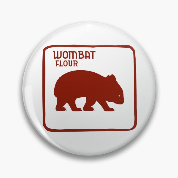 Item preview, Dingo Flour Wombat Australian Souvenir Fremantle Western Australia designed and sold by Izoberu.