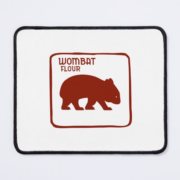Item preview, Dingo Flour Wombat Australian Souvenir Fremantle Western Australia designed and sold by Izoberu.