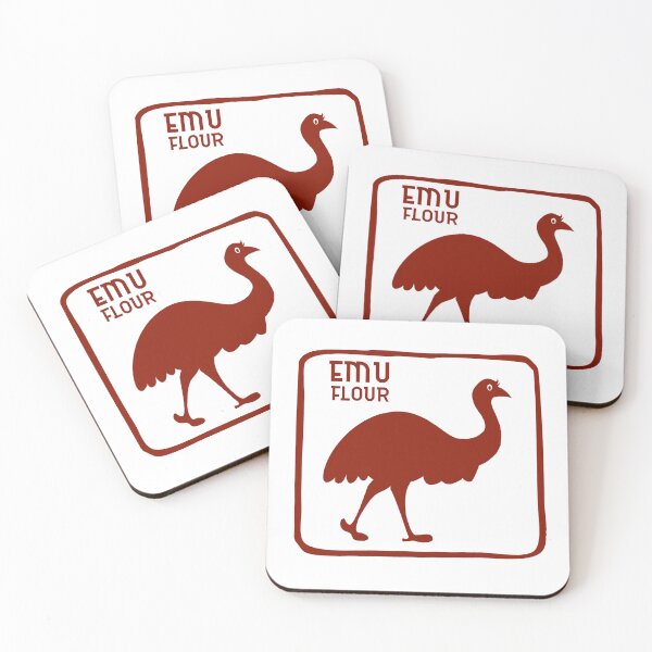 Item preview, Dingo Flour Emu Australian Souvenir Fremantle Western Australia designed and sold by Izoberu.