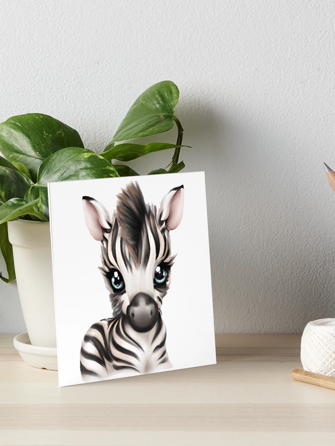 絵画 BABY BABY 9 Cute Baby Zebra Clipart, Zebra Nursery, Printable