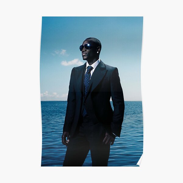 Akon wallpaper Poster for Sale by minuruney  Redbubble