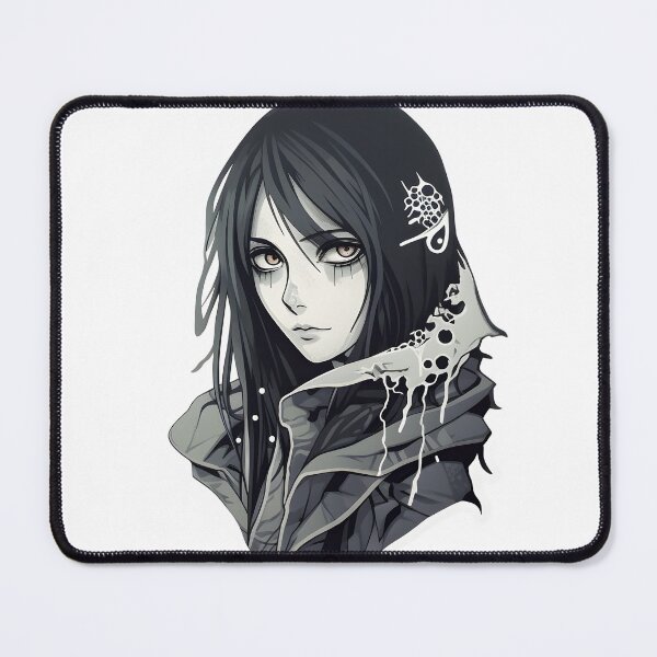 Item preview, Beautiful Gothic Girl Vector Illustration designed and sold by PinkDahlia20.
