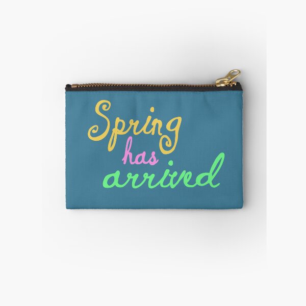 Item preview, spring has arrived colorful sticker,  designed and sold by KesDesigns ⭐⭐⭐⭐⭐.