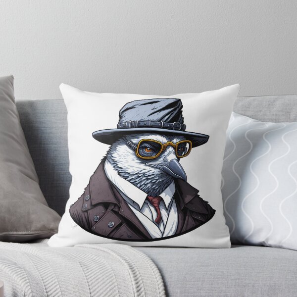 Item preview, Gangster Pigeon In Jacket And Hat designed and sold by artist-mac.