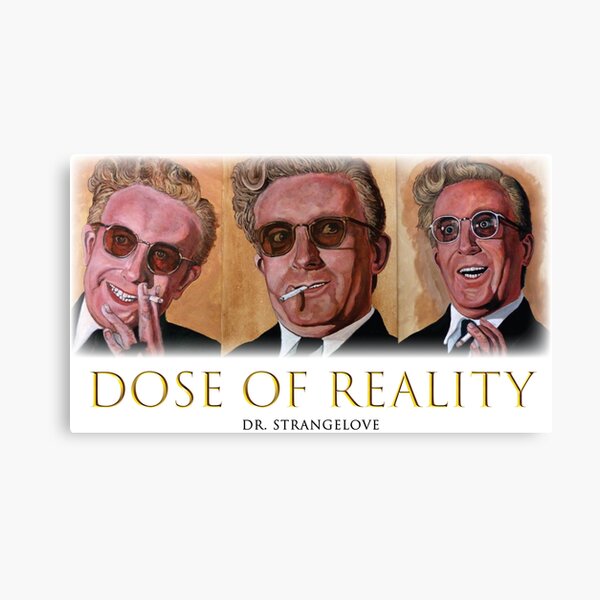 Dose of Reality Canvas Print