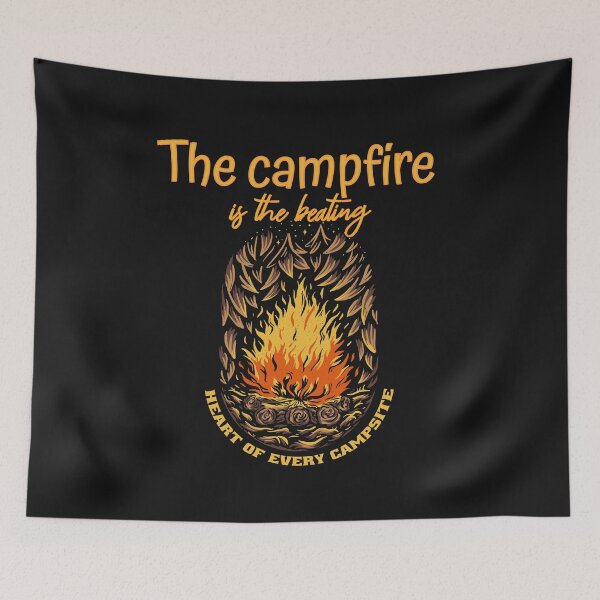 Item preview, The campfire is the beating heart of every campsite designed and sold by justbejoker.