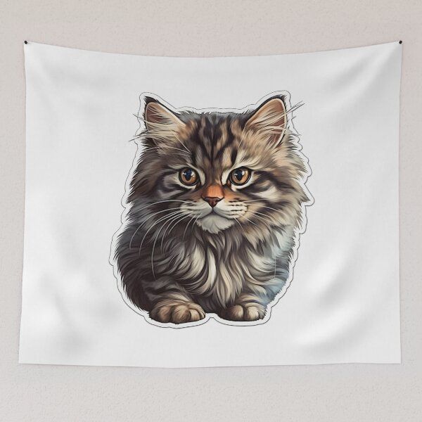 Item preview, Vector Cat Illustration designed and sold by PinkDahlia20.