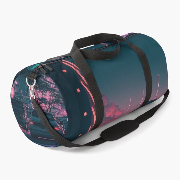 Item preview, Sunset Vibe - Cyberpunk Cityscape Skyline designed and sold by ArkMinted.