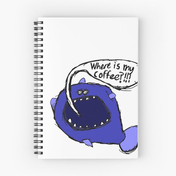 Item preview, Angry Coffee Fish designed and sold by LewisJ-Designs.