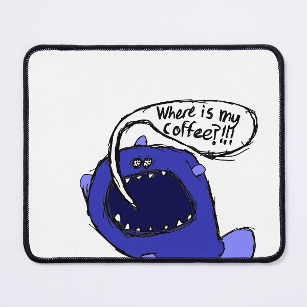 Item preview, Angry Coffee Fish designed and sold by LewisJ-Designs.