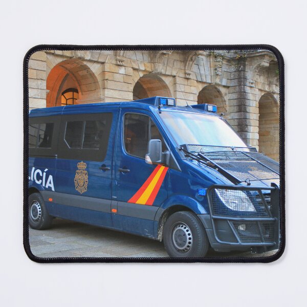 Item preview, Police van, Santiago de Compostela, Spain designed and sold by FranWest.