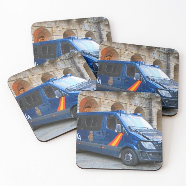 Item preview, Police van, Santiago de Compostela, Spain designed and sold by FranWest.