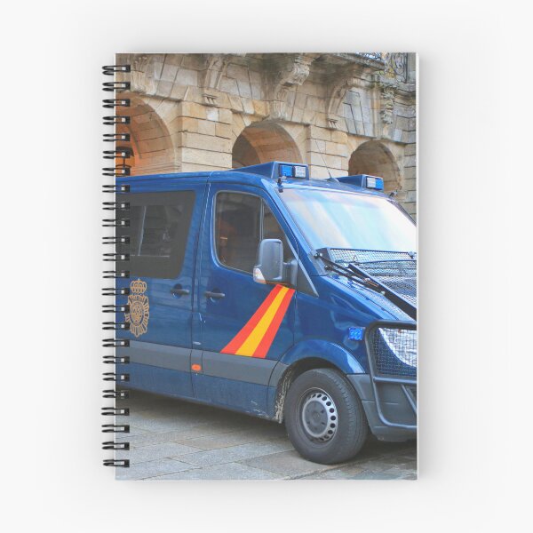 Item preview, Police van, Santiago de Compostela, Spain designed and sold by FranWest.