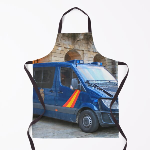 Item preview, Police van, Santiago de Compostela, Spain designed and sold by FranWest.