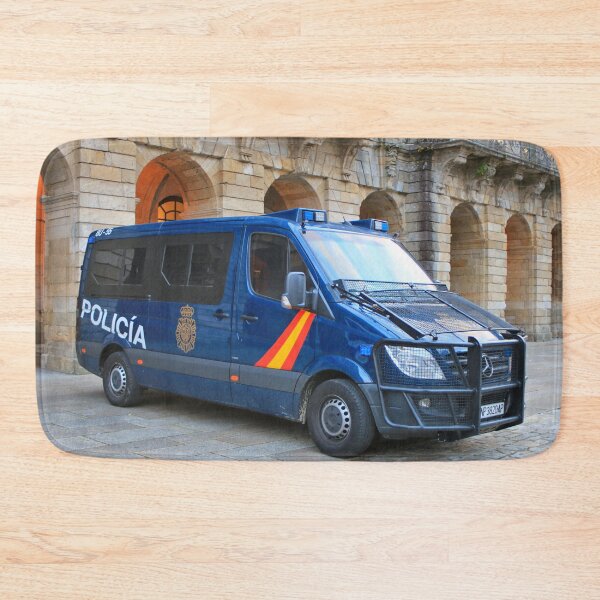 Item preview, Police van, Santiago de Compostela, Spain designed and sold by FranWest.