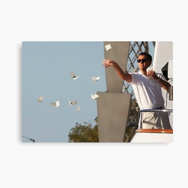 Wolf Of Wall Street Canvas Print