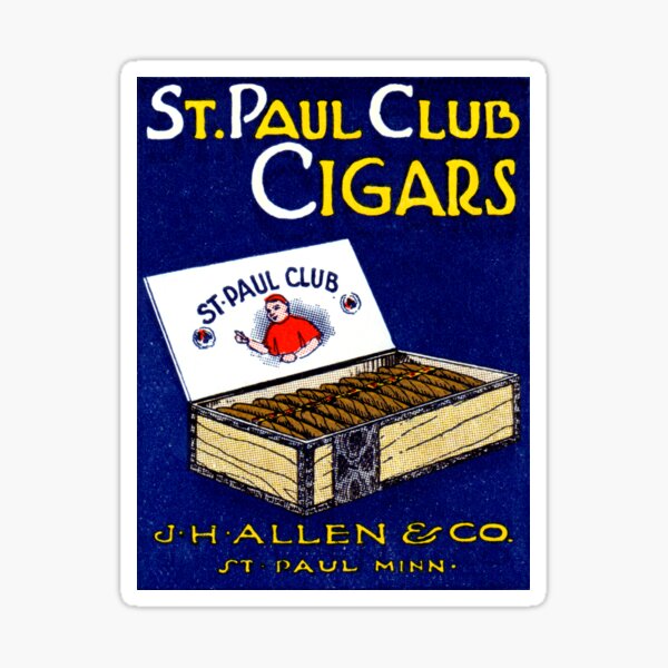 Artikel-Vorschau von 1910 St. Paul Club Zigarren, designt und verkauft von historicimage.