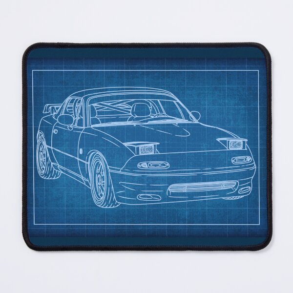 Item preview, Miata Eunos Roadster ฺBlueprint designed and sold by JDM Guyvit.