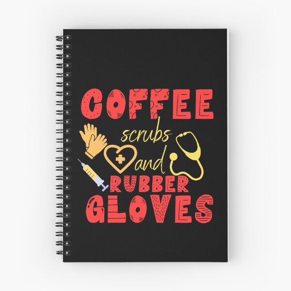 Item preview, Coffee scrubs and rubber gloves. designed and sold by PODgraphics.