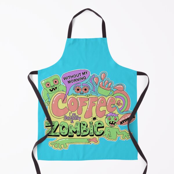 Item preview, Without my morning coffee I’m basically a Zombie with a bad attitude designed and sold by SunriseD.
