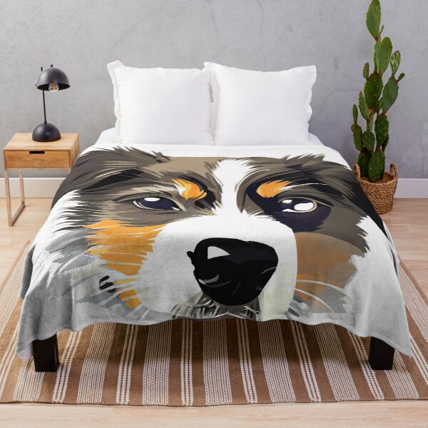 Item preview, Australian Shepherd Puppy Face designed and sold by Trace1234.