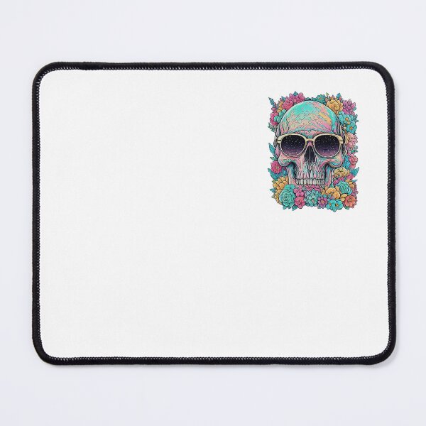 Item preview, Happy Skull,Flower designed and sold by VintageVib.