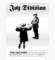 Joy Division at the Russel Club Poster