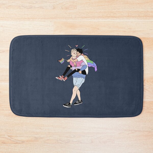 Item preview, nick and charlie pride heartstopper   designed and sold by InkandStories.
