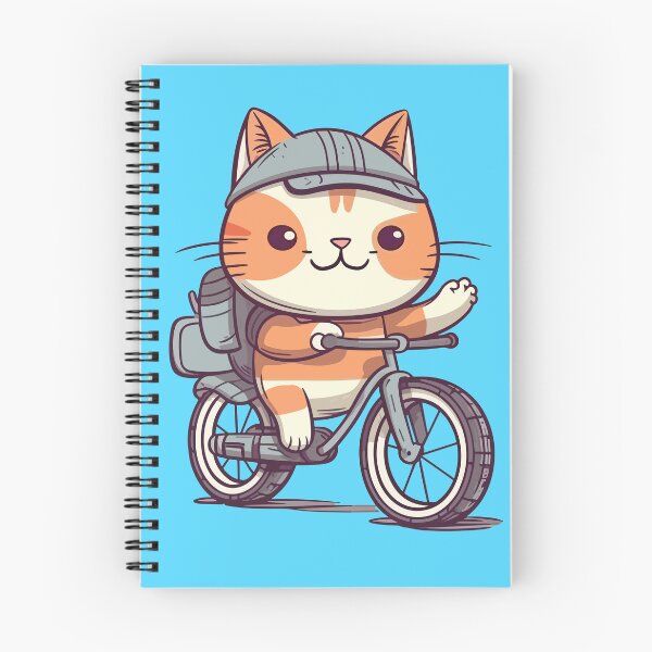 Item preview, Cat rides bicycle designed and sold by jordygraph.