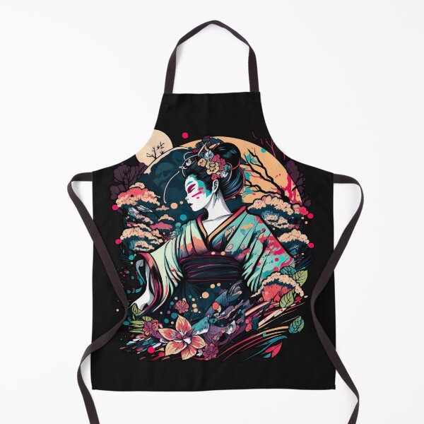 Item preview, Japanese kimono woman designed and sold by SasukiMedia.