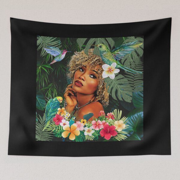 Item preview, She in the middle of the jungle designed and sold by viollamarshall.
