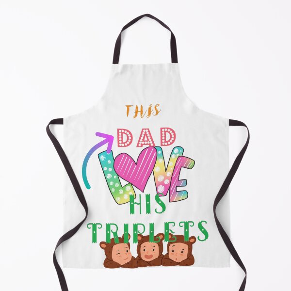 Item preview, This dad love his triplets designed and sold by ManikRaja.