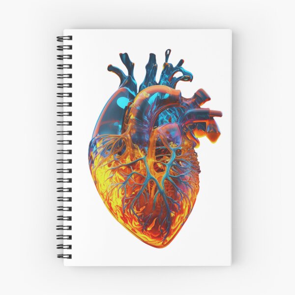 Item preview, realistic human heart made of fire atria and ice venturi designed and sold by Richstd.