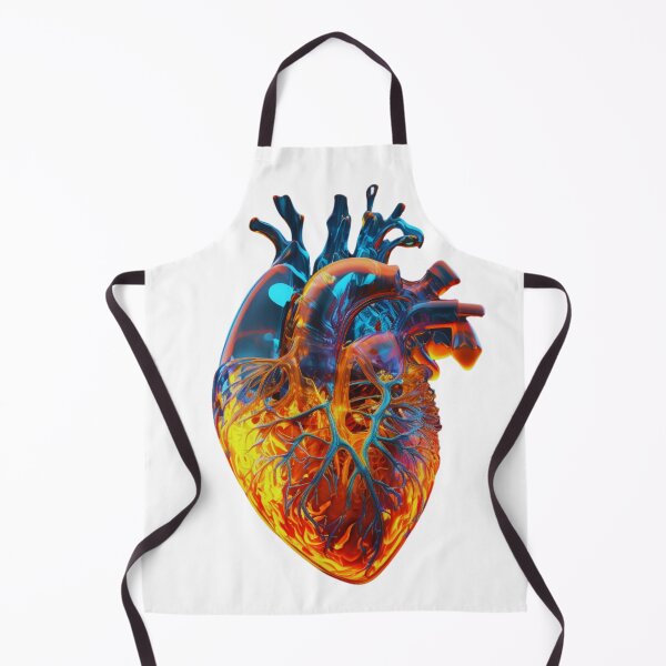 Item preview, realistic human heart made of fire atria and ice venturi designed and sold by Richstd.