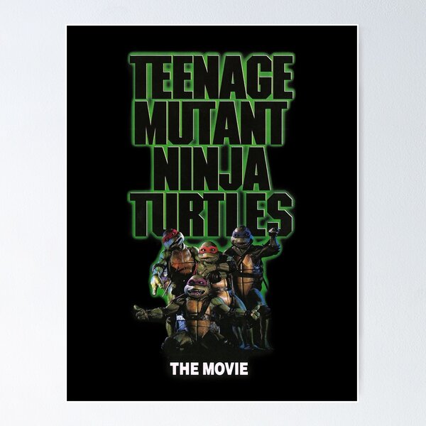 Vista previa del artículo con la obra «Ninja Turtles The Movie 1990», diseñado y vendido por CreativeSpero.