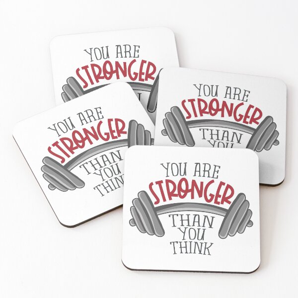 Item preview, You are stronger than you think, Motivational Quote designed and sold by graphic-genie.