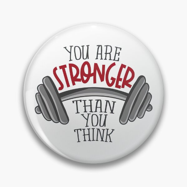 Item preview, You are stronger than you think, Motivational Quote designed and sold by graphic-genie.