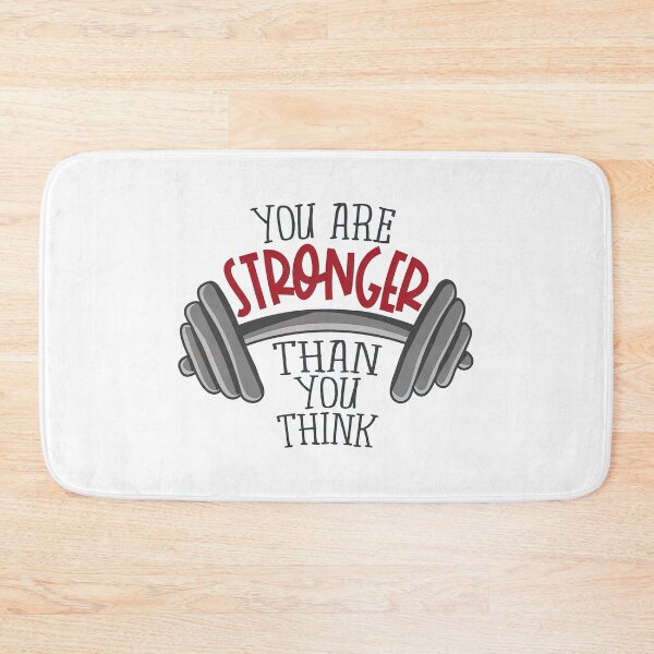 Item preview, You are stronger than you think, Motivational Quote designed and sold by graphic-genie.
