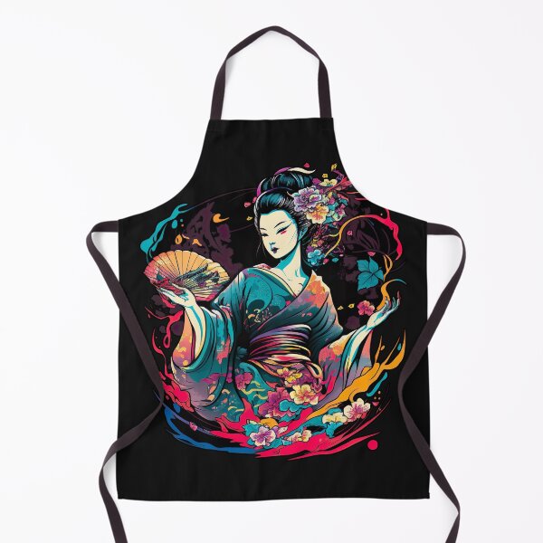 Item preview, Japanese kimono woman designed and sold by SasukiMedia.