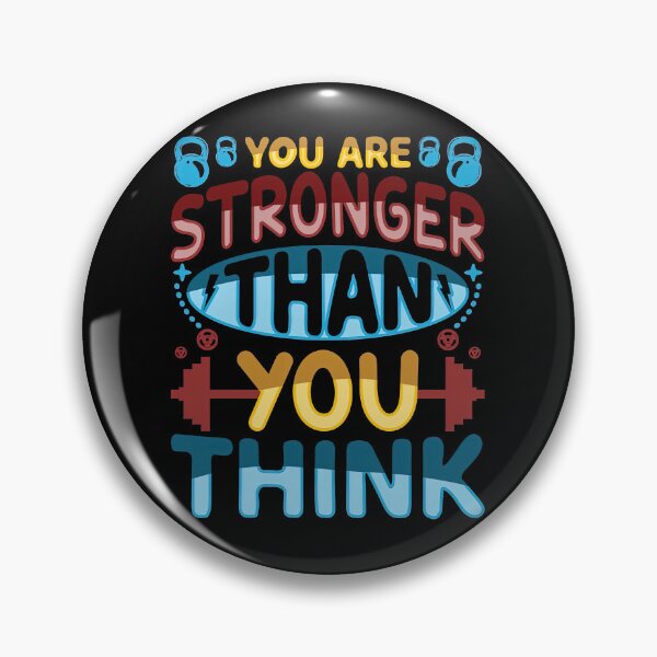 Item preview, You are stronger than you think, Motivational Quote designed and sold by graphic-genie.