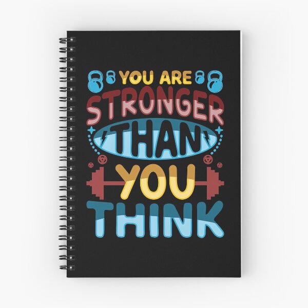 Item preview, You are stronger than you think, Motivational Quote designed and sold by graphic-genie.